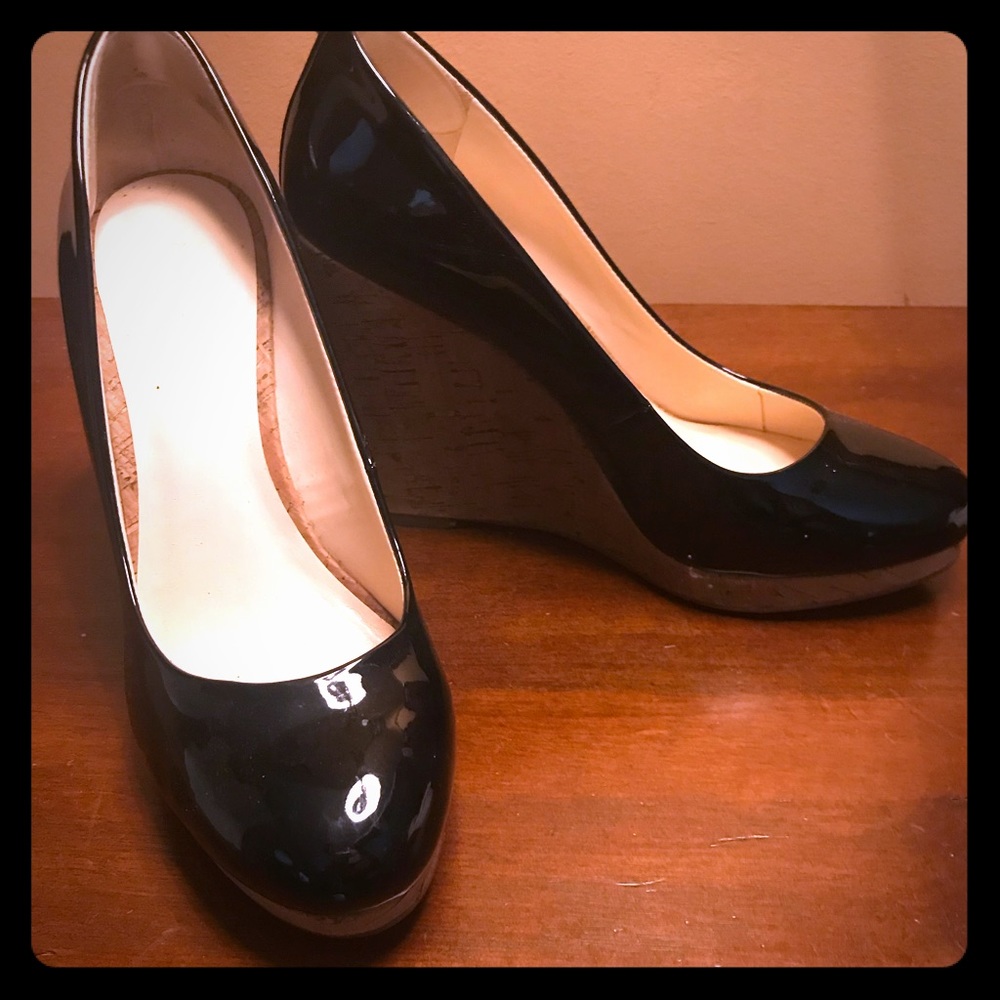 Nine West Patent Leather Wedge